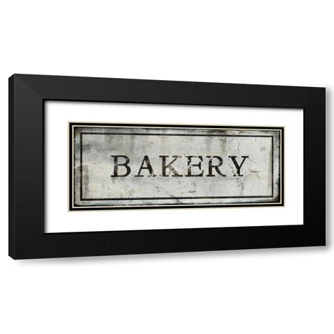 Bakery Black Modern Wood Framed Art Print with Double Matting by Perrenoud, Aubree