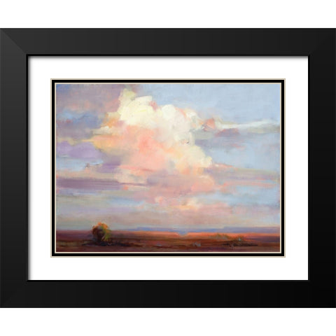 Cloud on High Black Modern Wood Framed Art Print with Double Matting by Candy Rideout