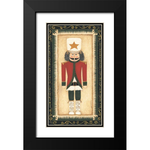 Nutcracker I Black Modern Wood Framed Art Print with Double Matting by Shamp, Cindy