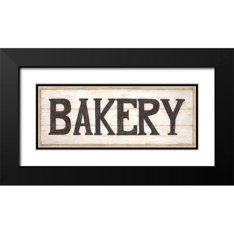 Bakery Black Modern Wood Framed Art Print with Double Matting by Shamp, Cindy