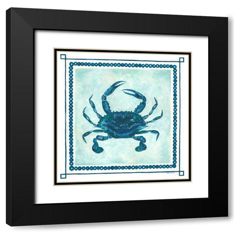 Crab II Frame Black Modern Wood Framed Art Print with Double Matting by Shamp, Cindy