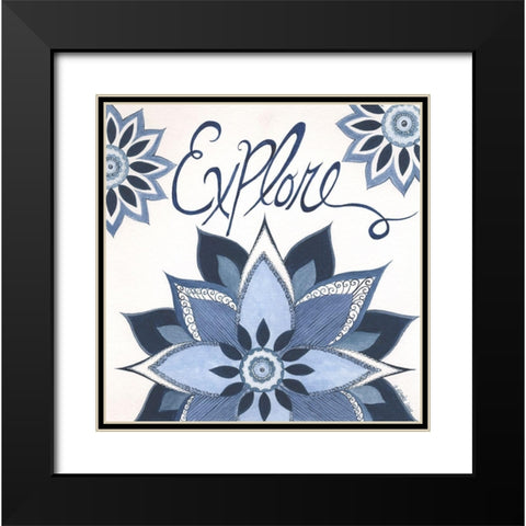 Explore Black Modern Wood Framed Art Print with Double Matting by Shamp, Cindy