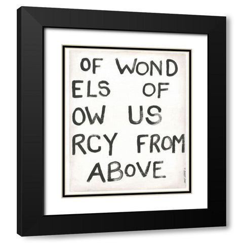 Angels of Wonder II Black Modern Wood Framed Art Print with Double Matting by Shamp, Cindy