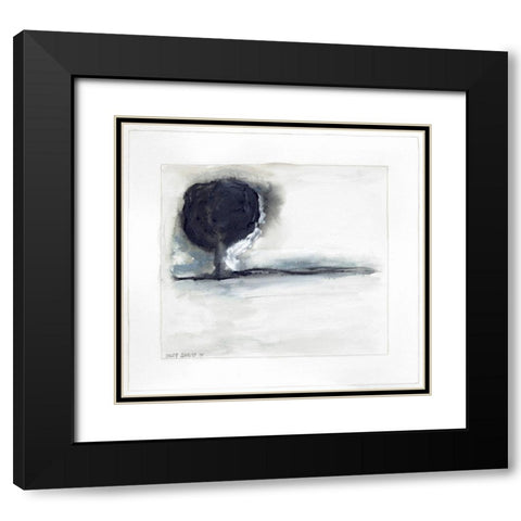 On the Horizon VI Black Modern Wood Framed Art Print with Double Matting by Shamp, Cindy