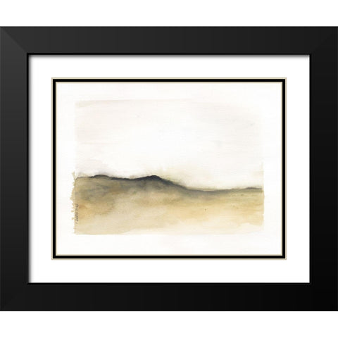 Mod Landscape III Black Modern Wood Framed Art Print with Double Matting by Shamp, Cindy