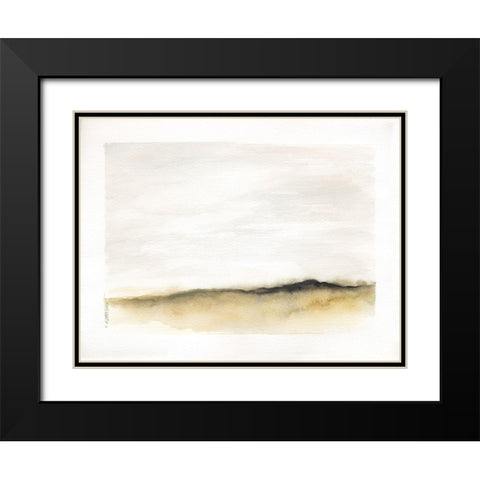 Mod Landscape V Black Modern Wood Framed Art Print with Double Matting by Shamp, Cindy