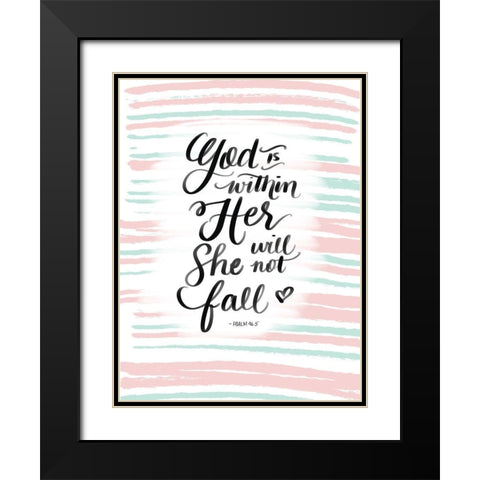 Within Black Modern Wood Framed Art Print with Double Matting by Batista, Dee