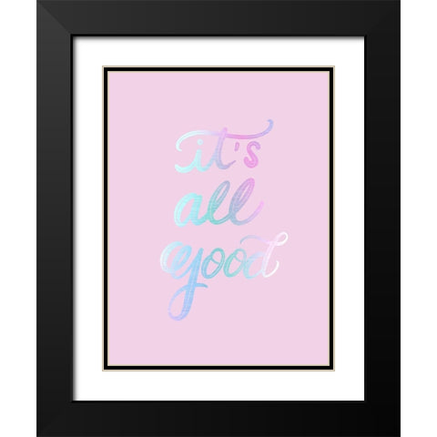 Good Black Modern Wood Framed Art Print with Double Matting by Batista, Dee