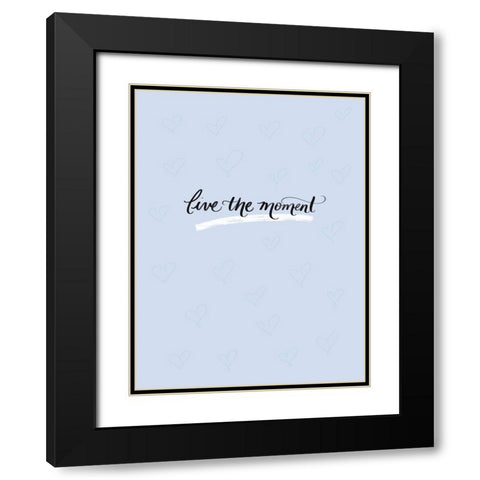Live Black Modern Wood Framed Art Print with Double Matting by Batista, Dee