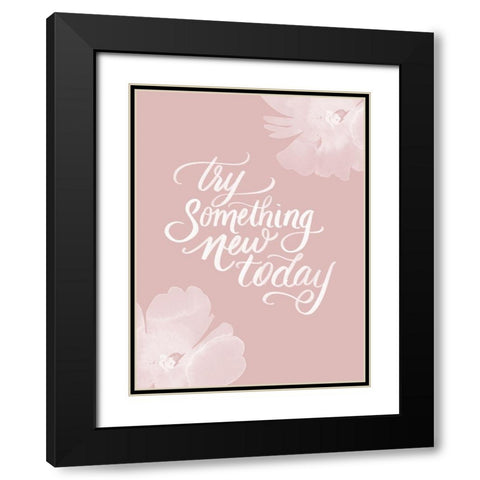 Try Black Modern Wood Framed Art Print with Double Matting by Batista, Dee