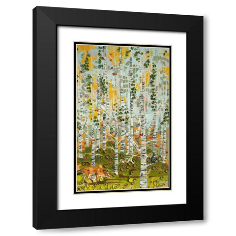 We Can See You Black Modern Wood Framed Art Print with Double Matting by Ihde, McKenna