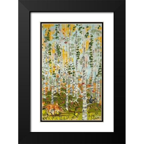 We Can See You Black Modern Wood Framed Art Print with Double Matting by Ihde, McKenna