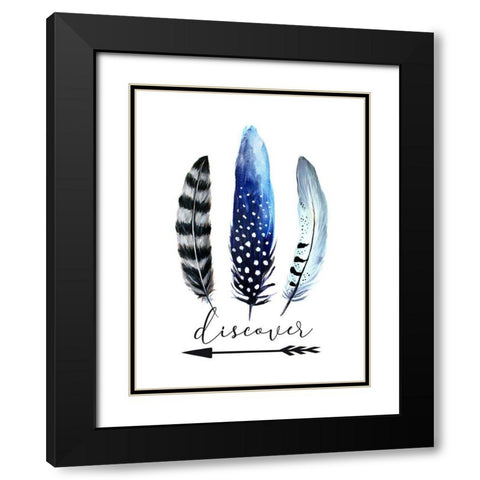 Discover Black Modern Wood Framed Art Print with Double Matting by Tyndall, Elizabeth