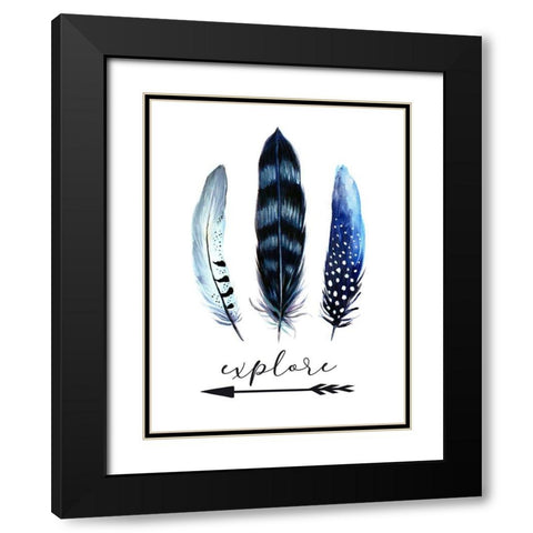 Explore Black Modern Wood Framed Art Print with Double Matting by Tyndall, Elizabeth