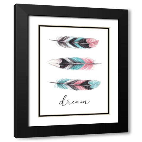 Dream   Black Modern Wood Framed Art Print with Double Matting by Tyndall, Elizabeth