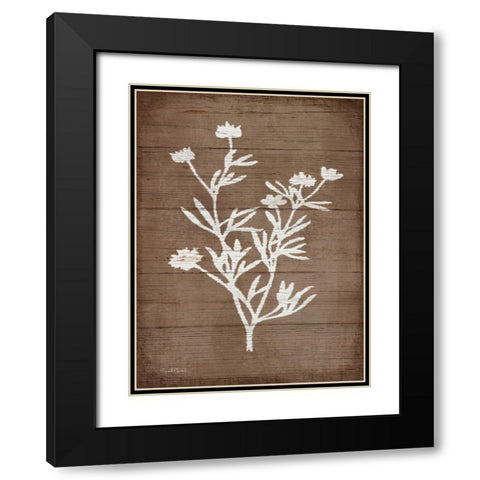 Rustic Hearth I Black Modern Wood Framed Art Print with Double Matting by Tyndall, Elizabeth