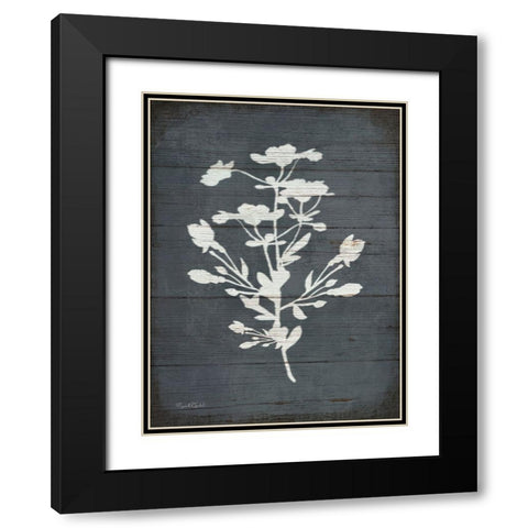 Rustic Hearth III Black Modern Wood Framed Art Print with Double Matting by Tyndall, Elizabeth