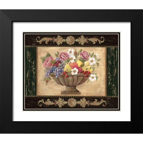 Harvest I Black Modern Wood Framed Art Print with Double Matting by Moulton, Jo