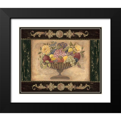 Harvest II Black Modern Wood Framed Art Print with Double Matting by Moulton, Jo