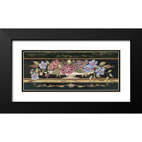 Porcelain Spray I Black Modern Wood Framed Art Print with Double Matting by Moulton, Jo