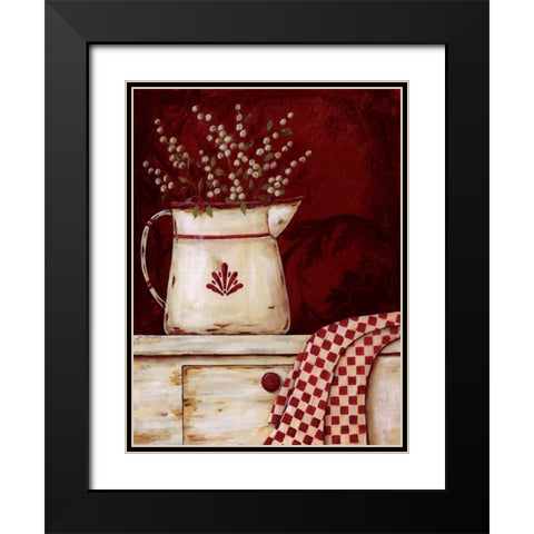 Weathered Whites Black Modern Wood Framed Art Print with Double Matting by Moulton, Jo