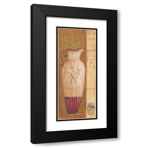 Vinaigrette Black Modern Wood Framed Art Print with Double Matting by Moulton, Jo