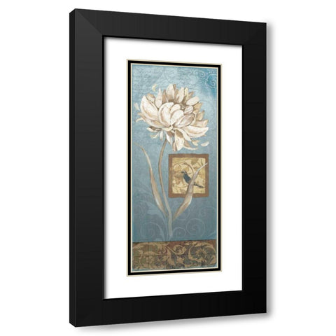 Seasons Song I Black Modern Wood Framed Art Print with Double Matting by Moulton, Jo