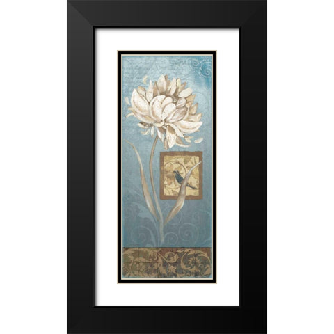 Seasons Song I Black Modern Wood Framed Art Print with Double Matting by Moulton, Jo