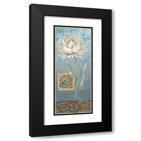 Seasons Song II Black Modern Wood Framed Art Print with Double Matting by Moulton, Jo