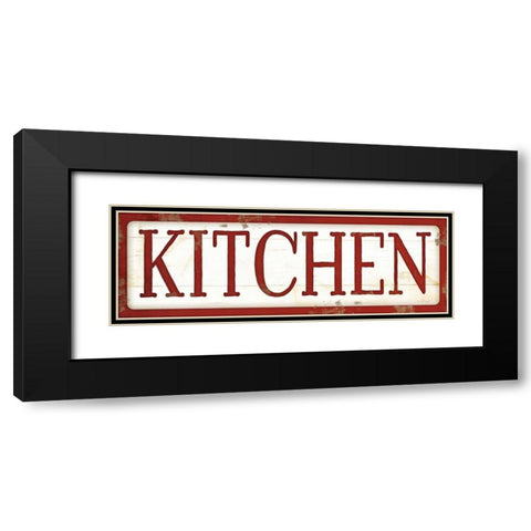 Kitchen Black Modern Wood Framed Art Print with Double Matting by Pugh, Jennifer