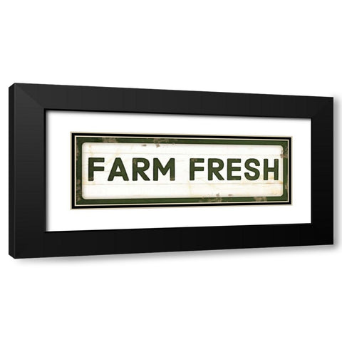 Farm Fresh Black Modern Wood Framed Art Print with Double Matting by Pugh, Jennifer