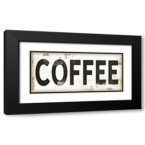 Coffee Black Modern Wood Framed Art Print with Double Matting by Pugh, Jennifer