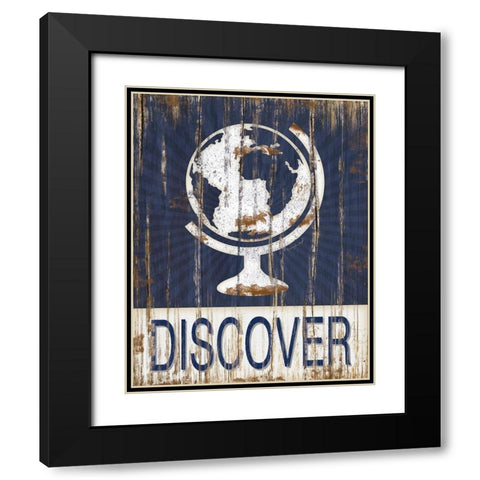 Discover Black Modern Wood Framed Art Print with Double Matting by Pugh, Jennifer