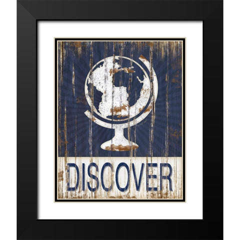 Discover Black Modern Wood Framed Art Print with Double Matting by Pugh, Jennifer