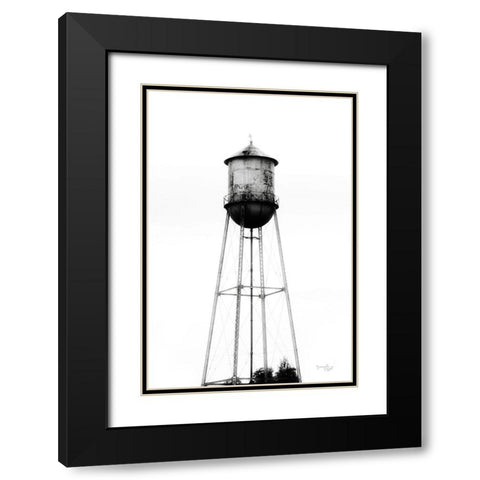 Water Tower II Black Modern Wood Framed Art Print with Double Matting by Pugh, Jennifer