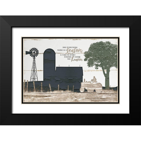 Homestead II Black Modern Wood Framed Art Print with Double Matting by Pugh, Jennifer