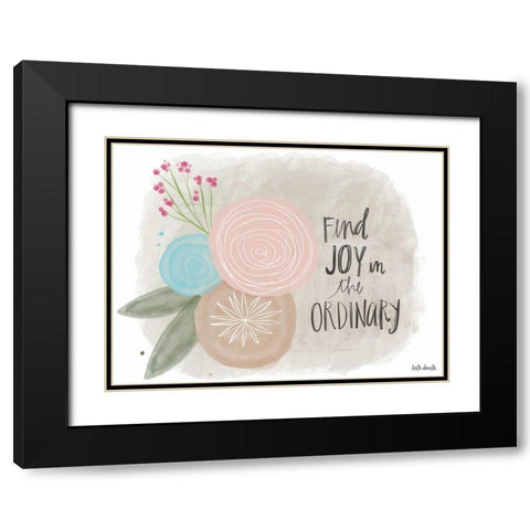 Ordinary Black Modern Wood Framed Art Print with Double Matting by Doucette, Katie