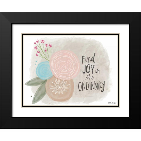 Ordinary Black Modern Wood Framed Art Print with Double Matting by Doucette, Katie