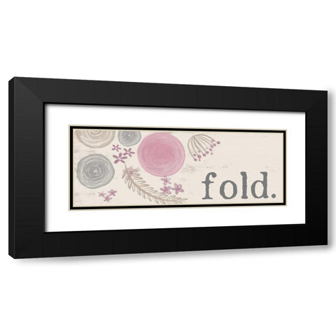 Fold Black Modern Wood Framed Art Print with Double Matting by Doucette, Katie