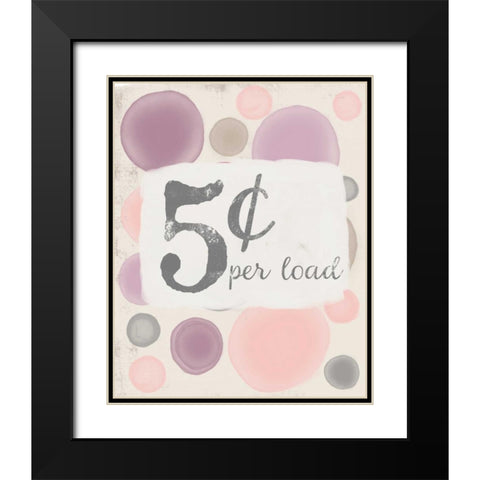 5Â¢ Per Load Black Modern Wood Framed Art Print with Double Matting by Doucette, Katie