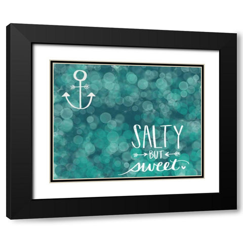 Salty and Sweet Black Modern Wood Framed Art Print with Double Matting by Doucette, Katie