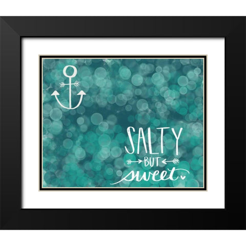 Salty and Sweet Black Modern Wood Framed Art Print with Double Matting by Doucette, Katie
