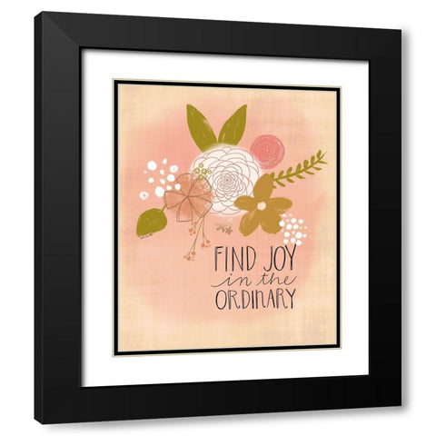 Find Joy Black Modern Wood Framed Art Print with Double Matting by Doucette, Katie