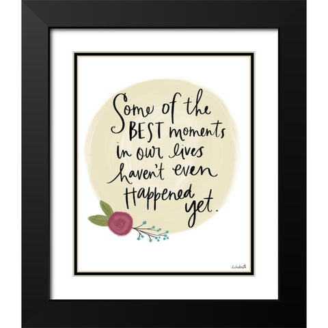 Best Moments Black Modern Wood Framed Art Print with Double Matting by Doucette, Katie
