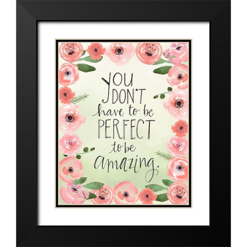 Perfect Black Modern Wood Framed Art Print with Double Matting by Doucette, Katie