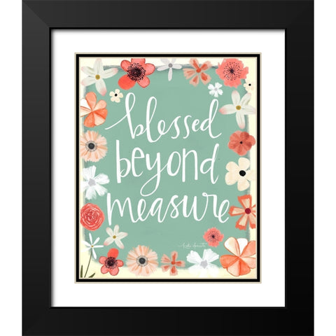 Beyond Measure II Black Modern Wood Framed Art Print with Double Matting by Doucette, Katie