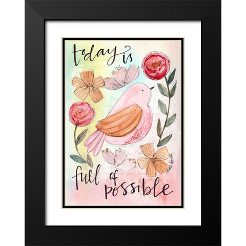 Full of Possible Black Modern Wood Framed Art Print with Double Matting by Doucette, Katie