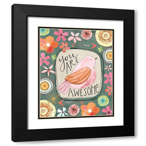 Awesome Black Modern Wood Framed Art Print with Double Matting by Doucette, Katie