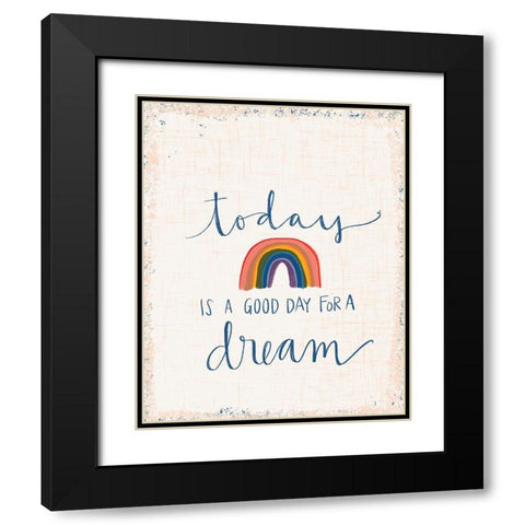 Good Day for a Dream Black Modern Wood Framed Art Print with Double Matting by Doucette, Katie