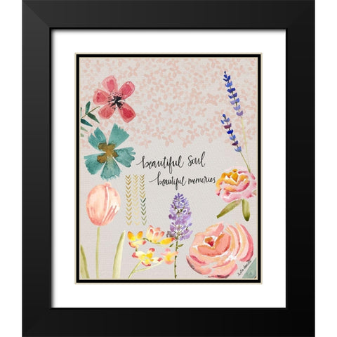 Beautiful Black Modern Wood Framed Art Print with Double Matting by Doucette, Katie